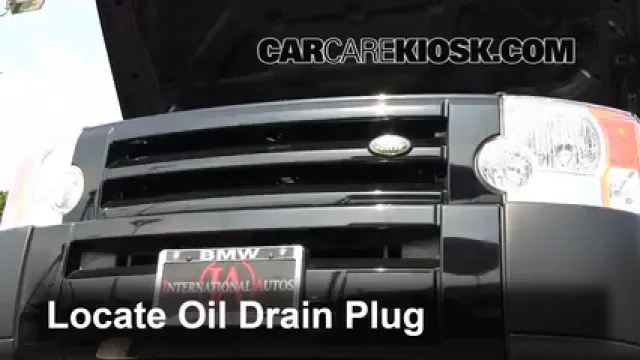 2006 Land Rover LR3 SE 4.4L V8 Aceite Cambiar aceite y filtro de aceite